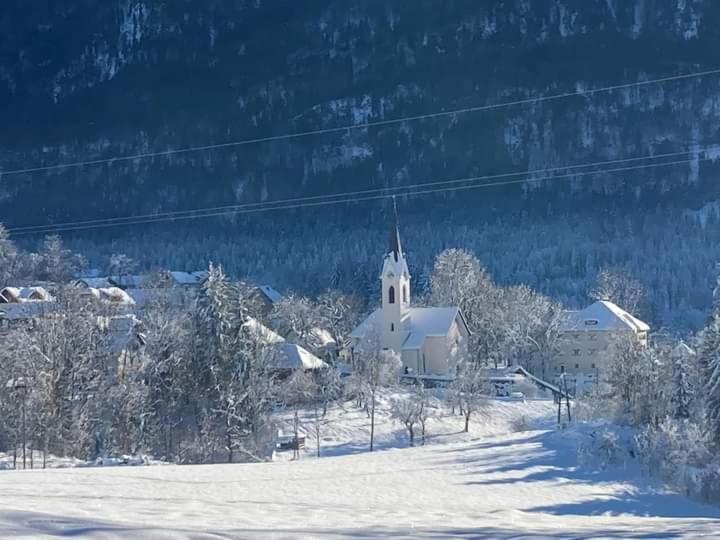 Apartments Edelweiss & Enzian - Gaestehaus Zum Fuchs Hermagor-Pressegger See Exterior foto